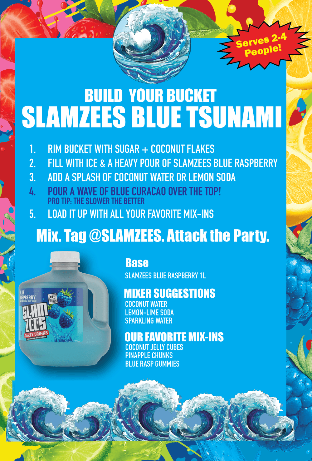 Blue Tsunami recipe